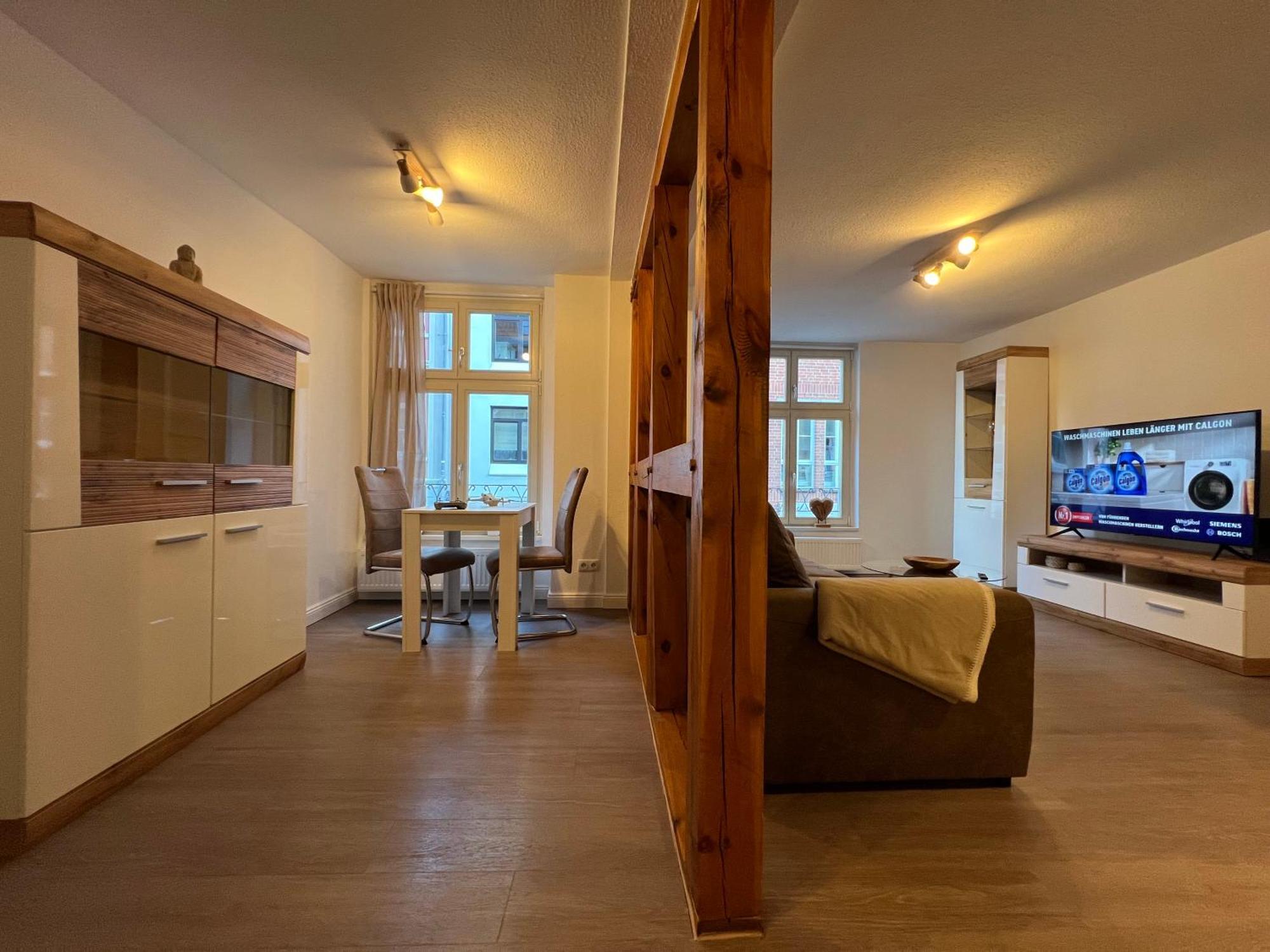 Ferienwohnung Hansezauber In Staedtische Bestlage 施特拉尔松德 外观 照片