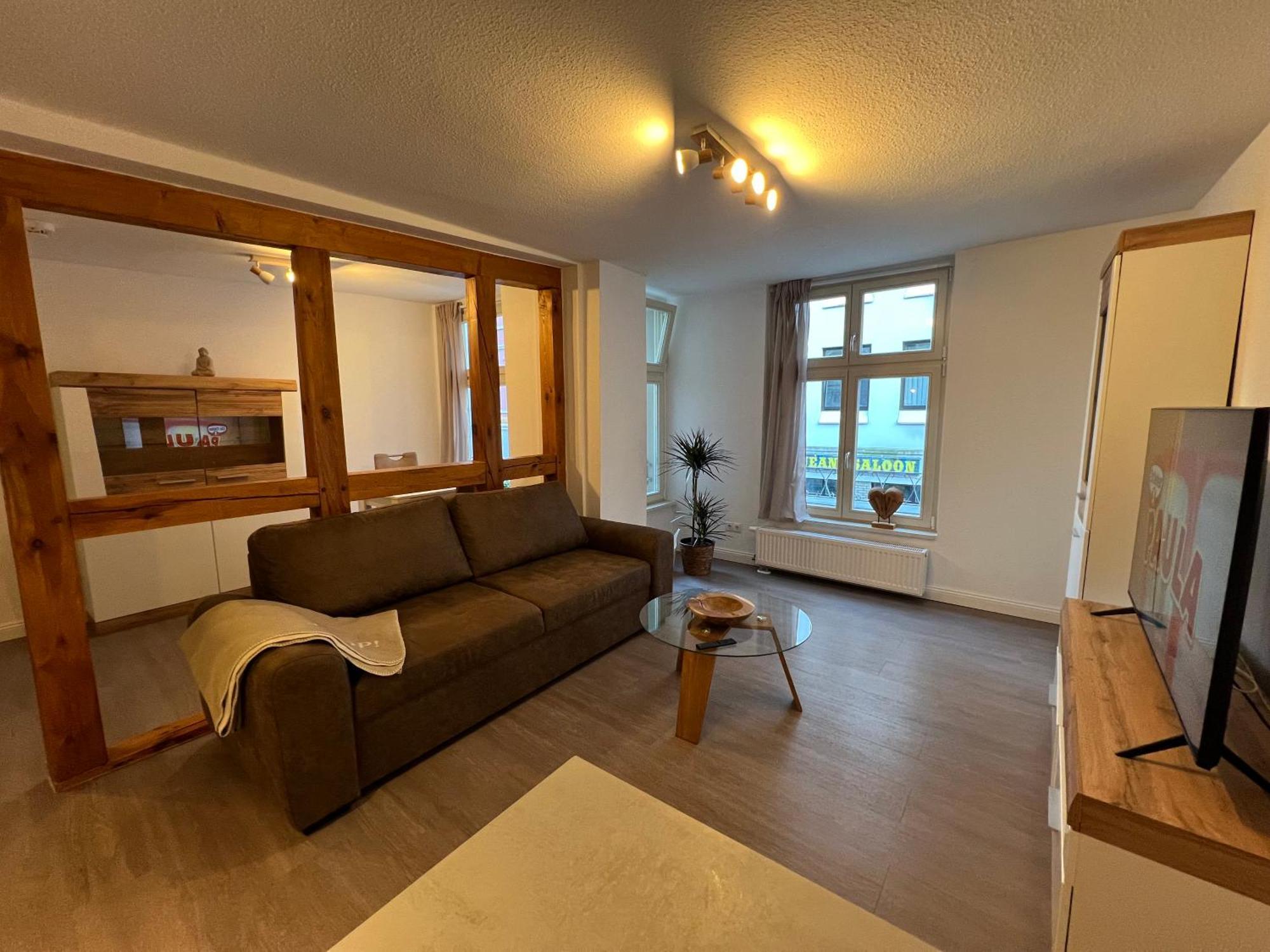 Ferienwohnung Hansezauber In Staedtische Bestlage 施特拉尔松德 外观 照片